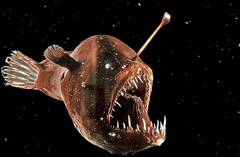 Anglerfish, monkfish, gudgeon, toadfish, sea toad, anglerfish, stuttering fish, lanternfish, ugly old woman fish