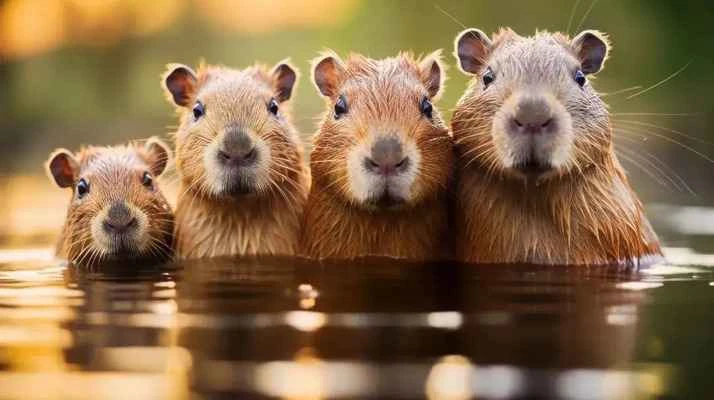 Capybaras