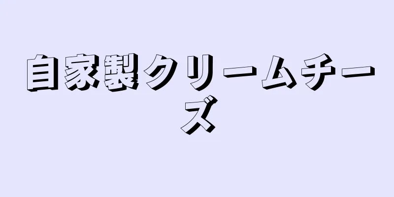 自家製クリームチーズ