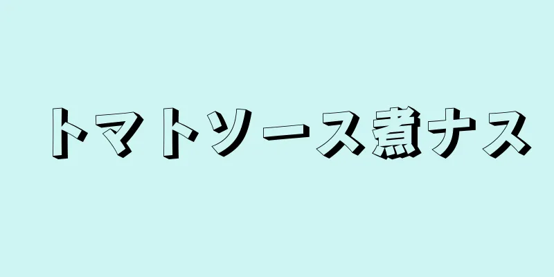 トマトソース煮ナス