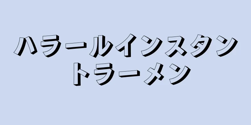 ハラールインスタントラーメン