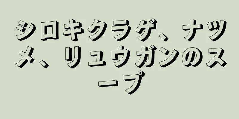 シロキクラゲ、ナツメ、リュウガンのスープ