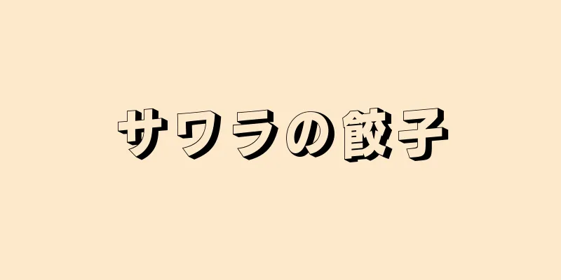 サワラの餃子