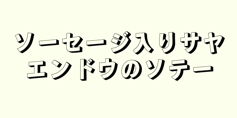 ソーセージ入りサヤエンドウのソテー