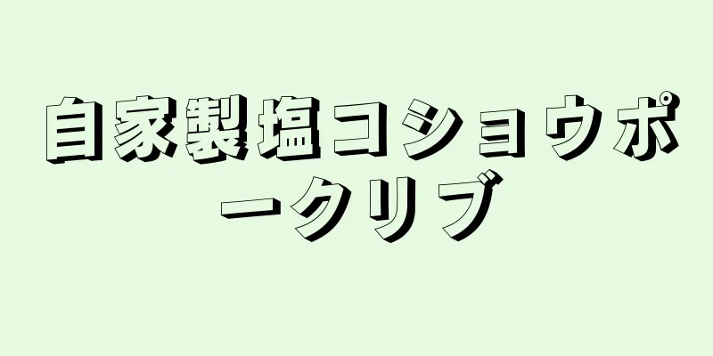 自家製塩コショウポークリブ