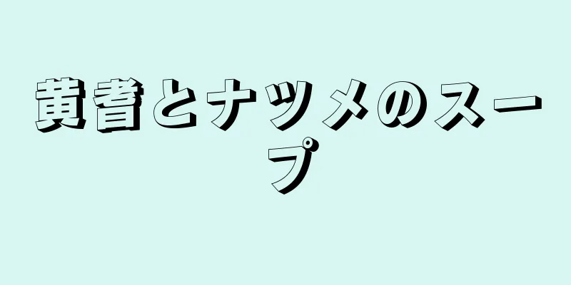 黄耆とナツメのスープ