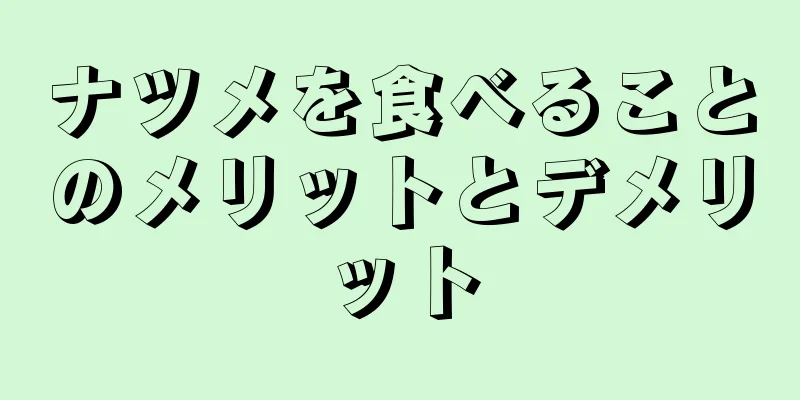 ナツメを食べることのメリットとデメリット