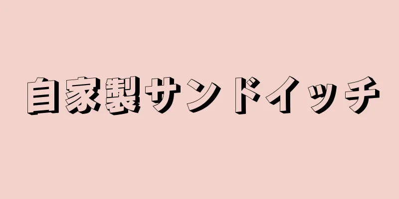 自家製サンドイッチ