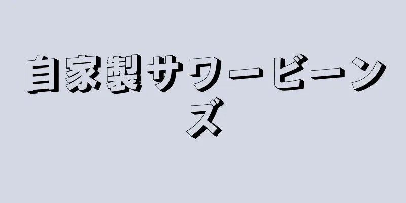 自家製サワービーンズ