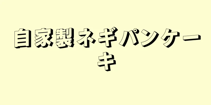 自家製ネギパンケーキ