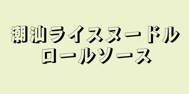 潮汕ライスヌードルロールソース