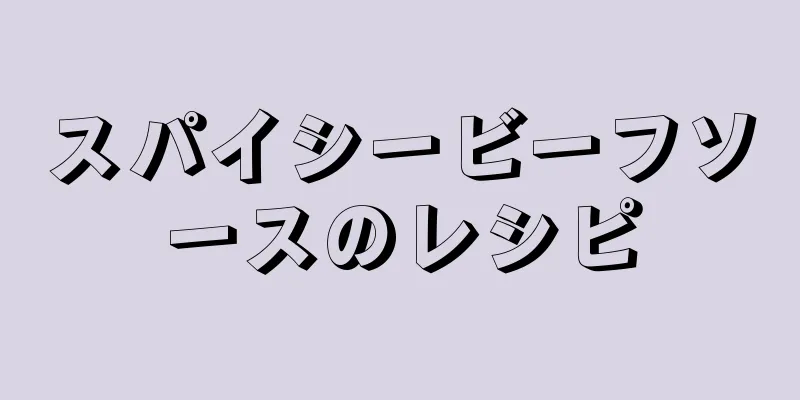 スパイシービーフソースのレシピ