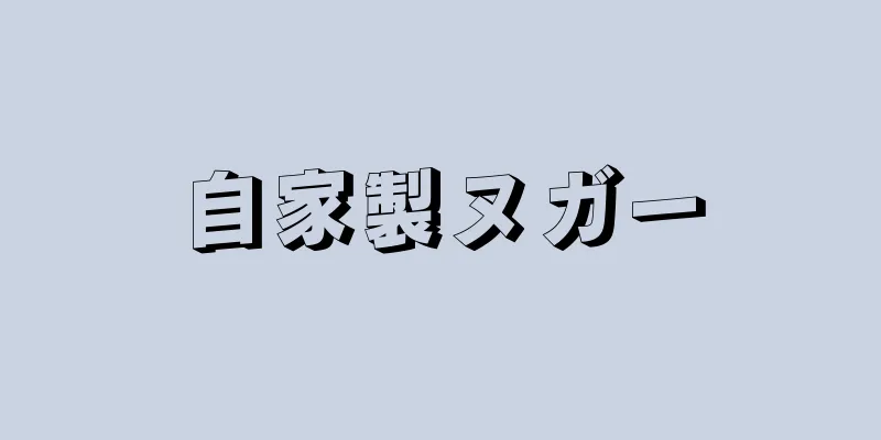 自家製ヌガー