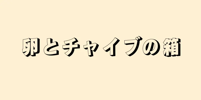 卵とチャイブの箱