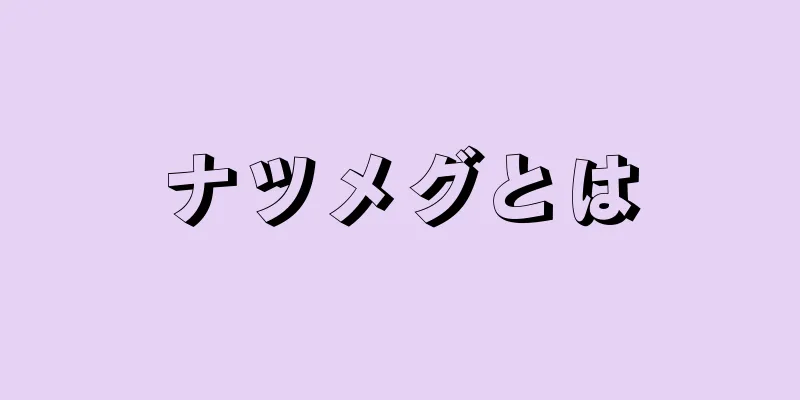 ナツメグとは