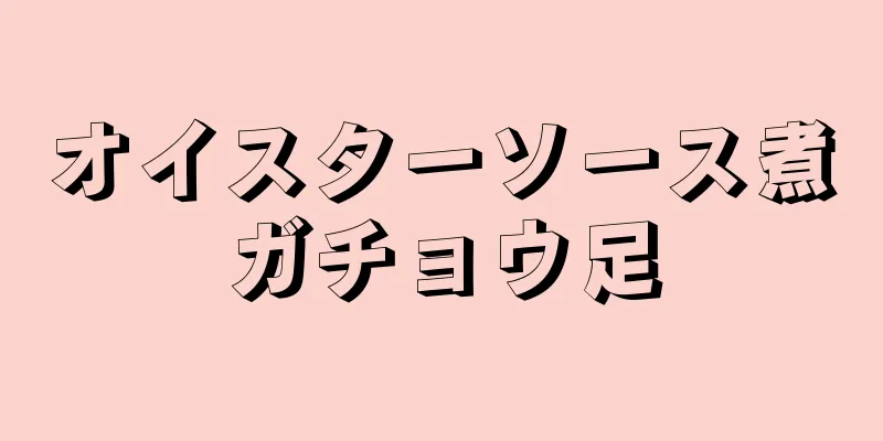 オイスターソース煮ガチョウ足