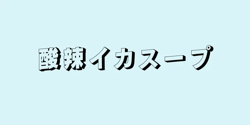 酸辣イカスープ