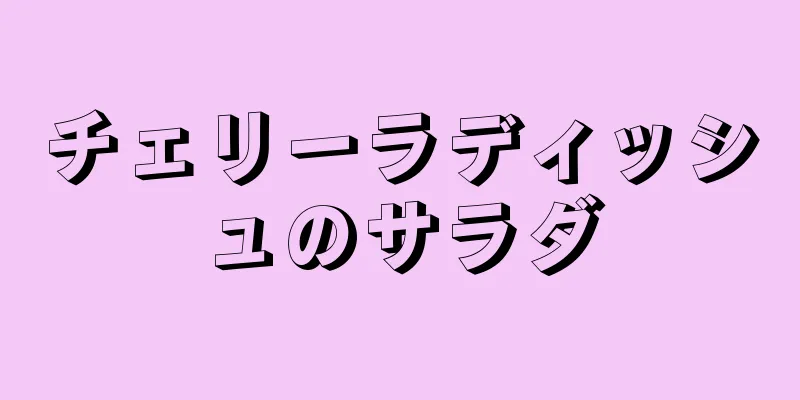 チェリーラディッシュのサラダ