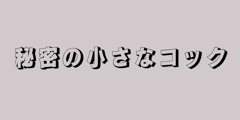 秘密の小さなコック