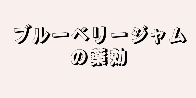 ブルーベリージャムの薬効