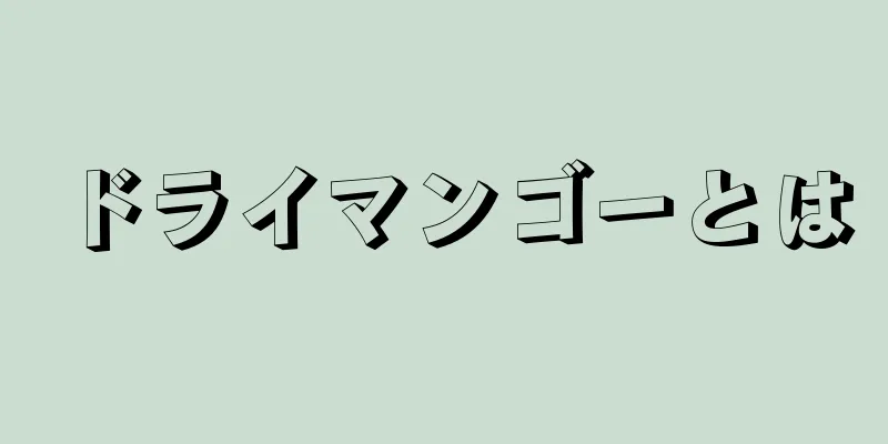 ドライマンゴーとは