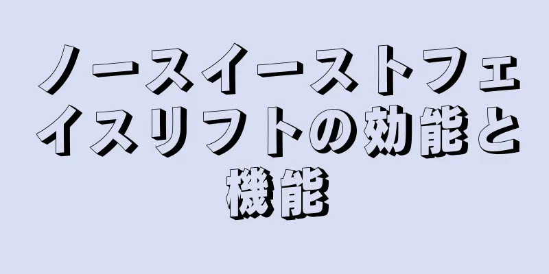 ノースイーストフェイスリフトの効能と機能