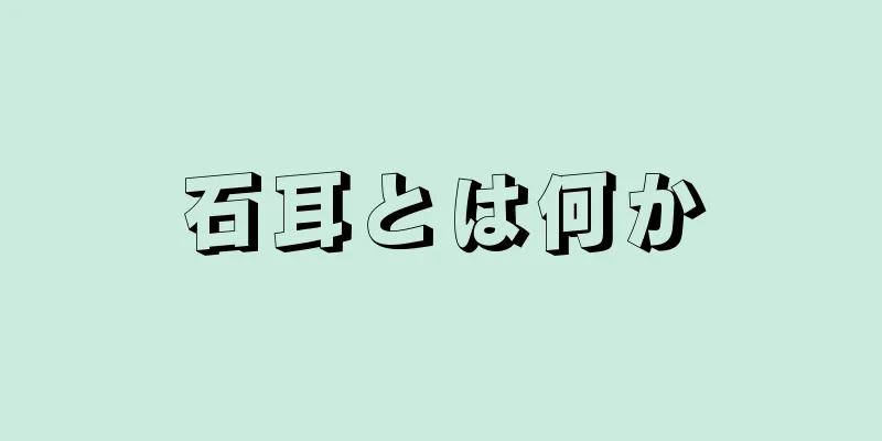 石耳とは何か