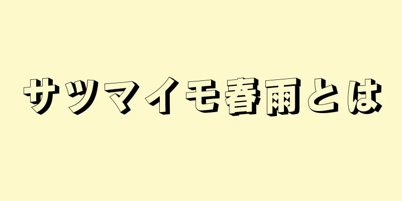 サツマイモ春雨とは