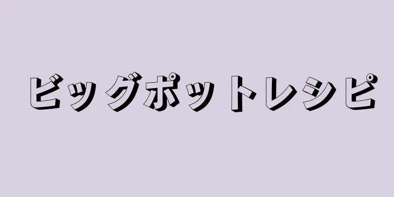 ビッグポットレシピ