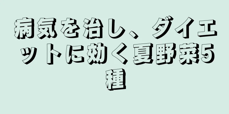 病気を治し、ダイエットに効く夏野菜5種