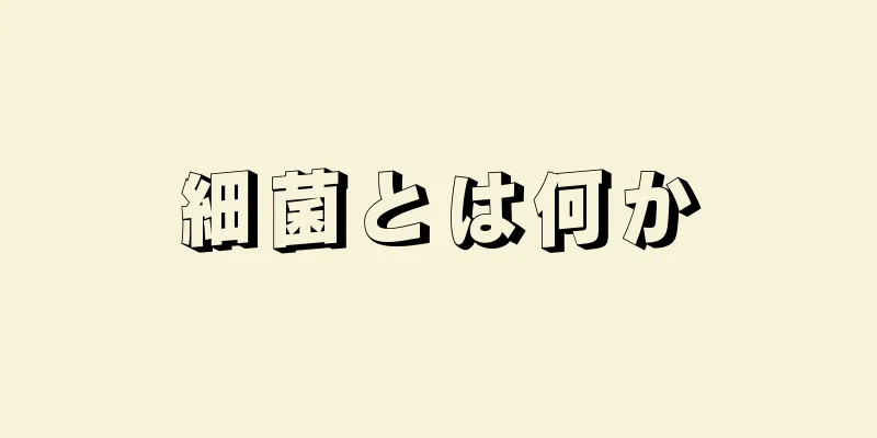 細菌とは何か