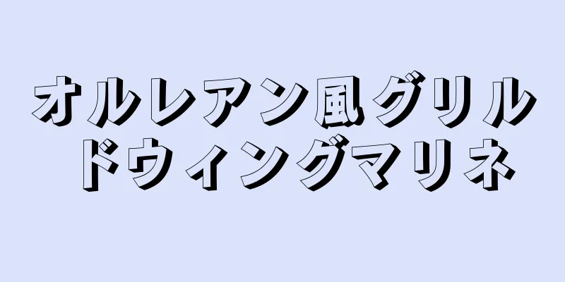 オルレアン風グリルドウィングマリネ