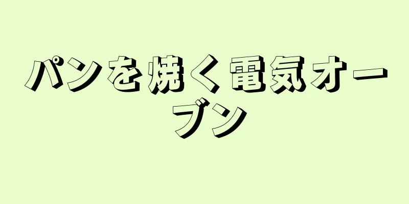 パンを焼く電気オーブン