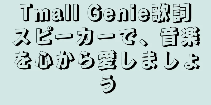 Tmall Genie歌詞スピーカーで、音楽を心から愛しましょう