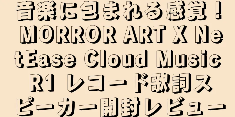 音楽に包まれる感覚！ MORROR ART X NetEase Cloud Music R1 レコード歌詞スピーカー開封レビュー