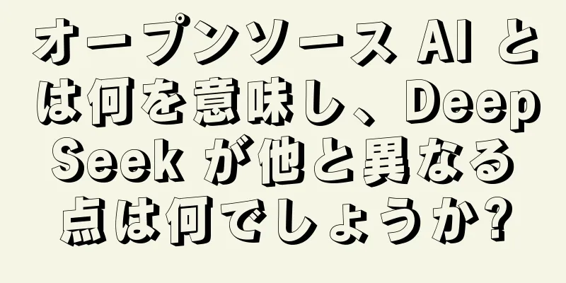 オープンソース AI とは何を意味し、DeepSeek が他と異なる点は何でしょうか?