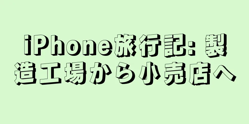 iPhone旅行記: 製造工場から小売店へ