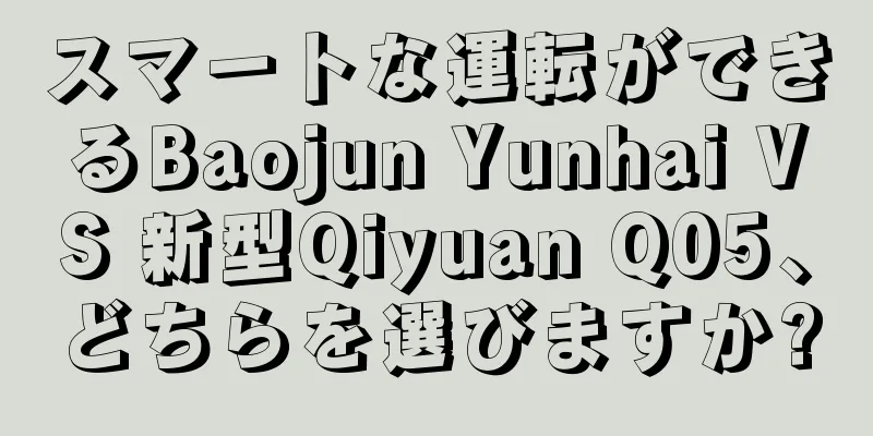 スマートな運転ができるBaojun Yunhai VS 新型Qiyuan Q05、どちらを選びますか?