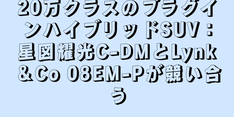 20万クラスのプラグインハイブリッドSUV：星図耀光C-DMとLynk＆Co 08EM-Pが競い合う