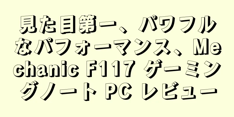 見た目第一、パワフルなパフォーマンス、Mechanic F117 ゲーミングノート PC レビュー