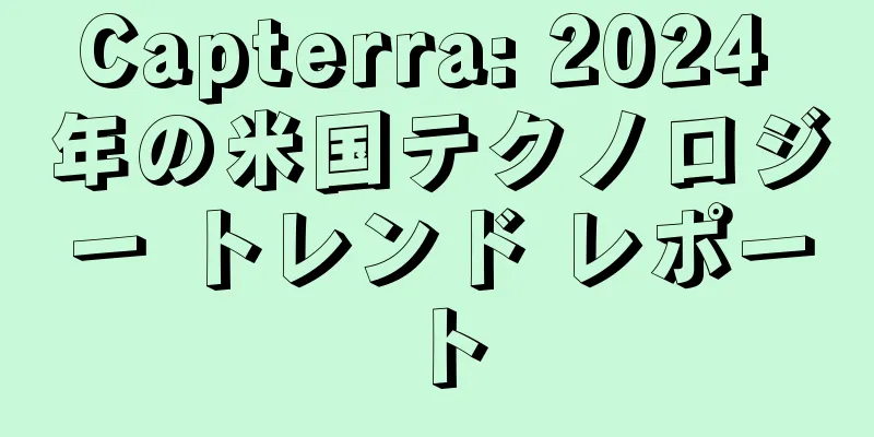 Capterra: 2024 年の米国テクノロジー トレンド レポート