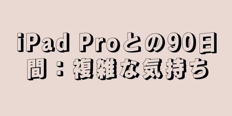 iPad Proとの90日間：複雑な気持ち