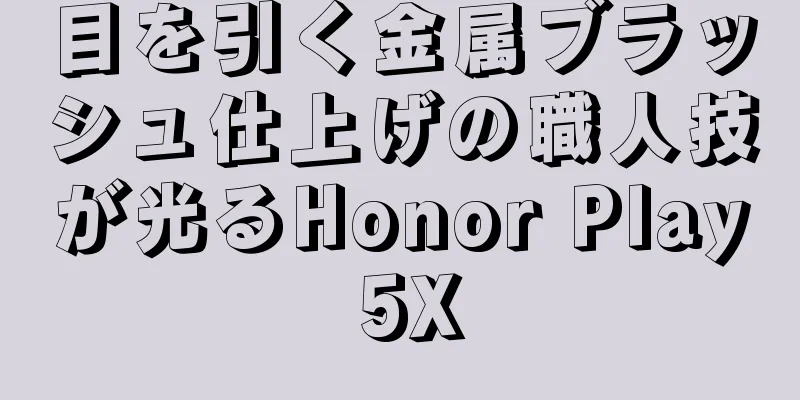 目を引く金属ブラッシュ仕上げの職人技が光るHonor Play 5X