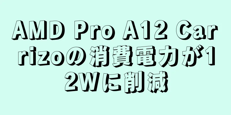AMD Pro A12 Carrizoの消費電力が12Wに削減