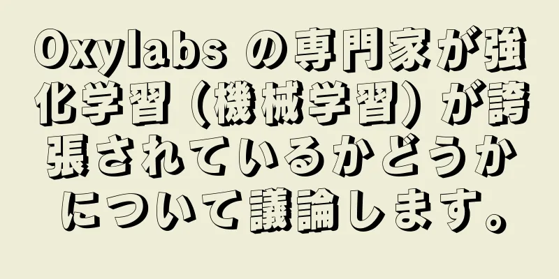Oxylabs の専門家が強化学習 (機械学習) が誇張されているかどうかについて議論します。