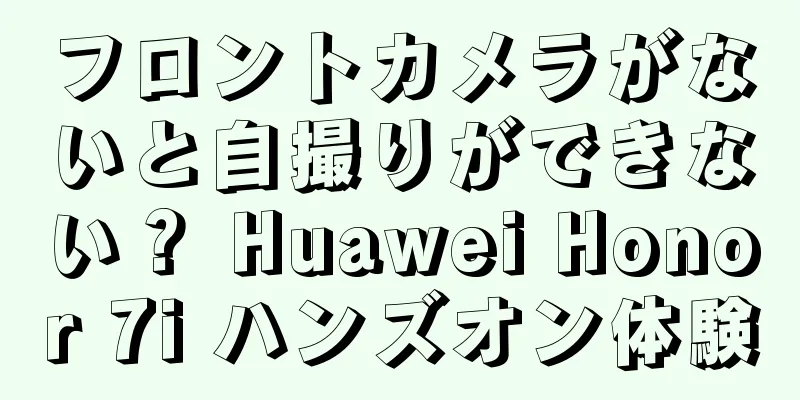 フロントカメラがないと自撮りができない？ Huawei Honor 7i ハンズオン体験
