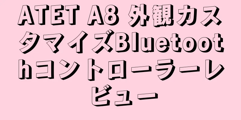 ATET A8 外観カスタマイズBluetoothコントローラーレビュー
