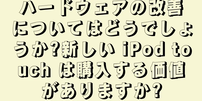 ハードウェアの改善についてはどうでしょうか?新しい iPod touch は購入する価値がありますか?