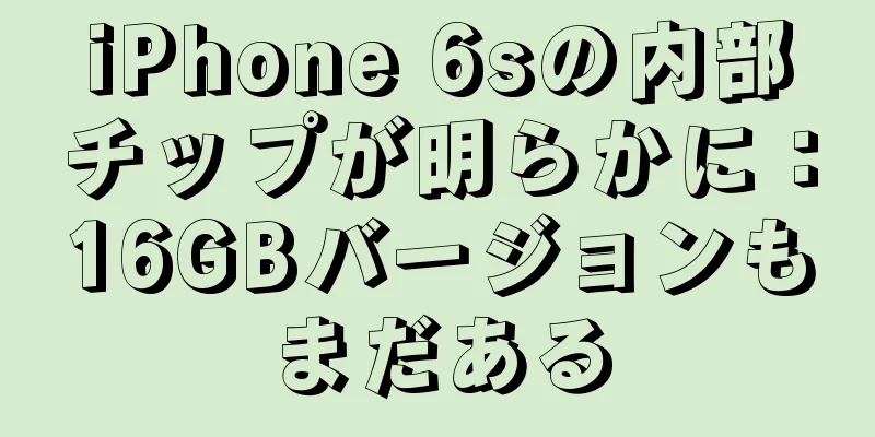 iPhone 6sの内部チップが明らかに：16GBバージョンもまだある