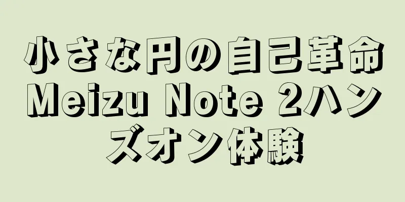 小さな円の自己革命Meizu Note 2ハンズオン体験